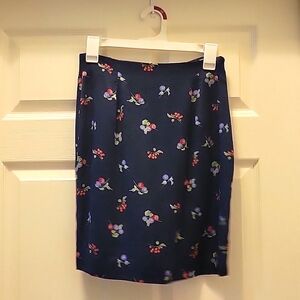 Valerie Stivens vintage silk skirt